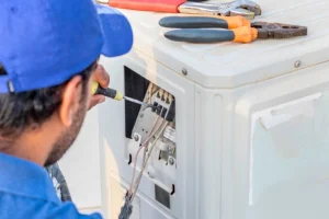 Air conditioning unit repair